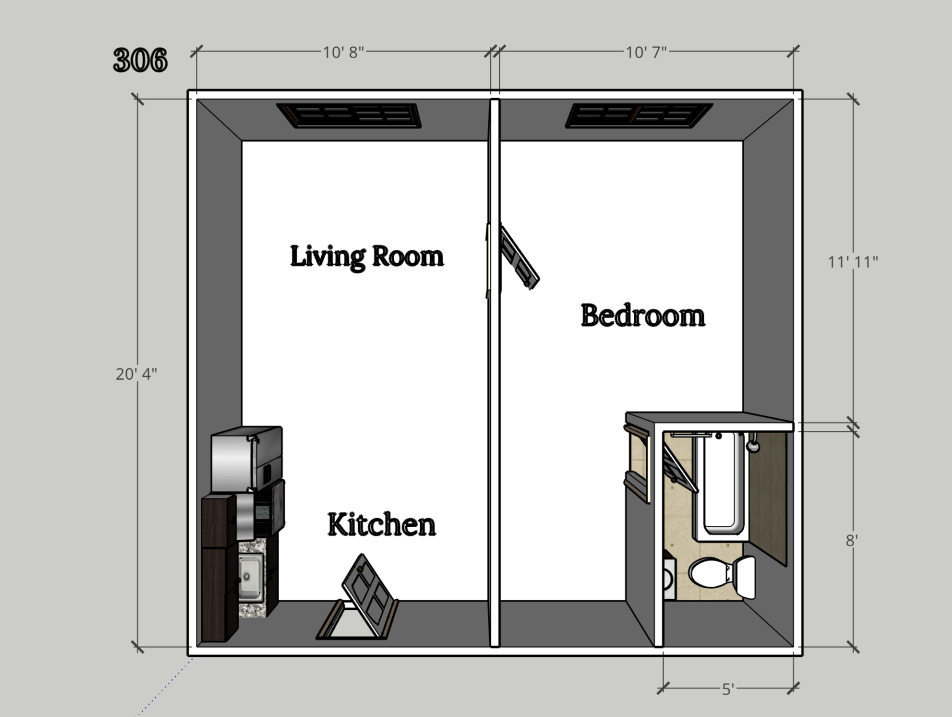 123 1/2 South Main Street Unit 306